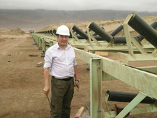 首鋼秘魯鐵礦輸送機(jī)安裝項(xiàng)目一 首鋼秘魯鐵礦輸送機(jī)安裝項(xiàng)目一